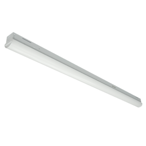 Image of ECO-LMS-LKFS Slim Strip Light with selectable lumens and color temperatures, designed for industrial and commercial lighting.