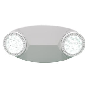 Compact, high-performance LED emergency light in thermoplastic housing with optional self-diagnostics