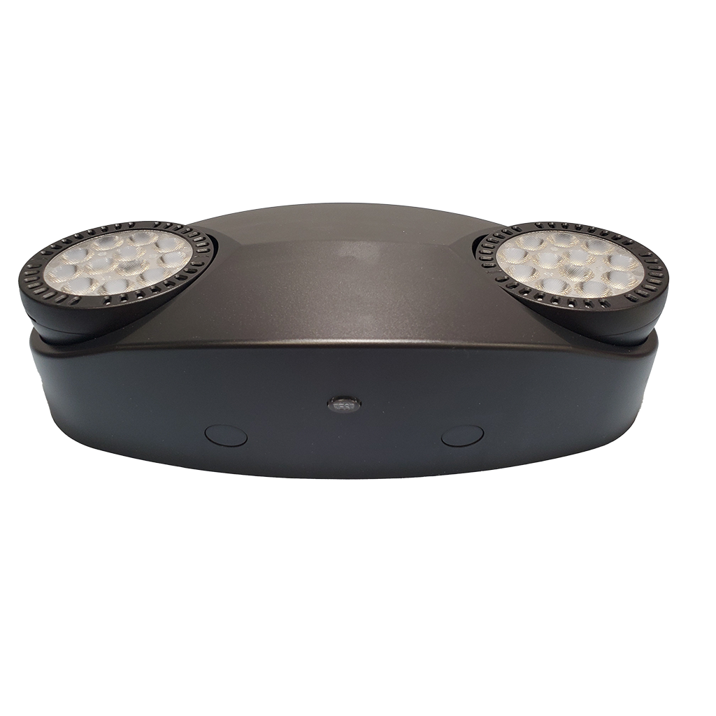 Compact, high-performance LED emergency light in thermoplastic housing with optional self-diagnostics